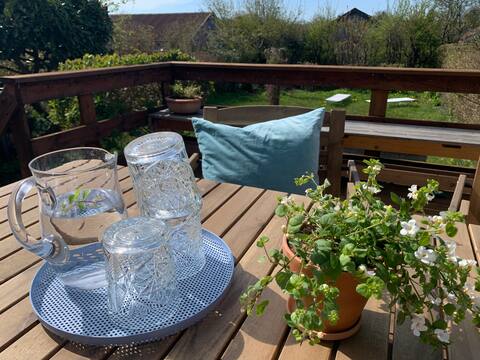Atmospheric home with garden. In the old town