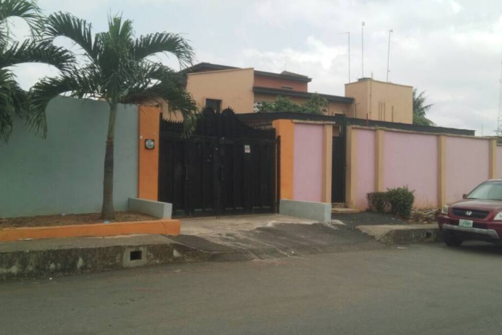 Outside gate