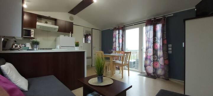 Mobil Home Avec Piscine En Baie De Somme - Saint-Valery-sur-Somme