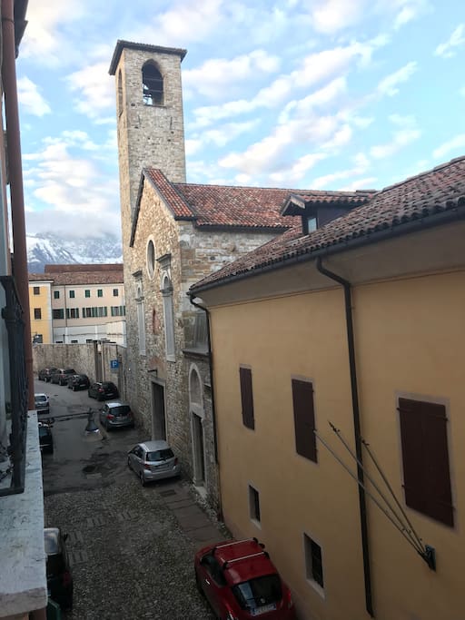Vista dalla finestra di lupien house