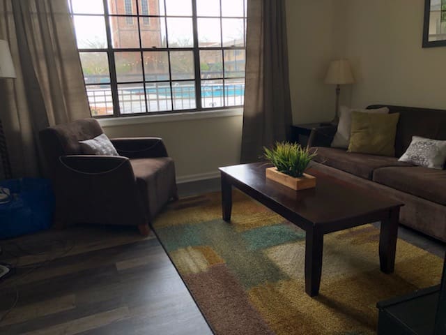 Downtown Durham Condo with pool