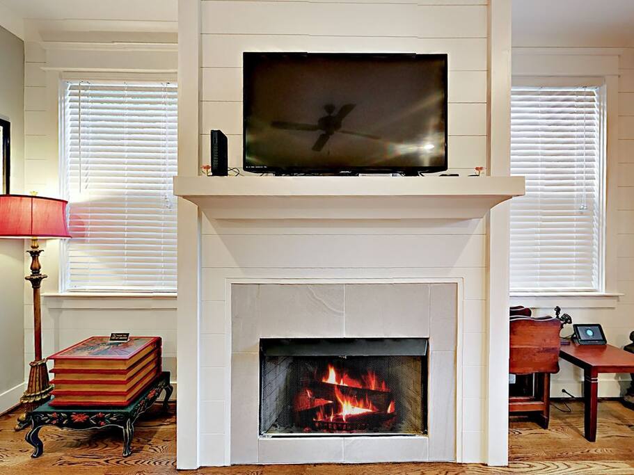 Gas Logs & TV