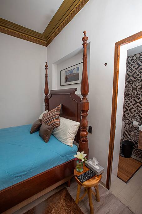 Habitación 01 Dormitorio cama Queen size