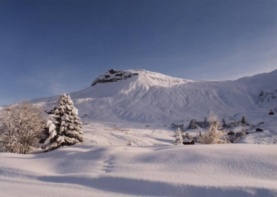 Unser Hausberg, der Piz Mundaun