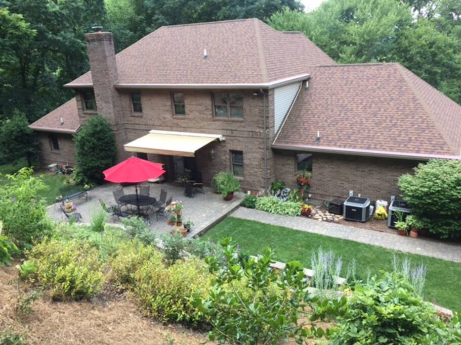 Back of home