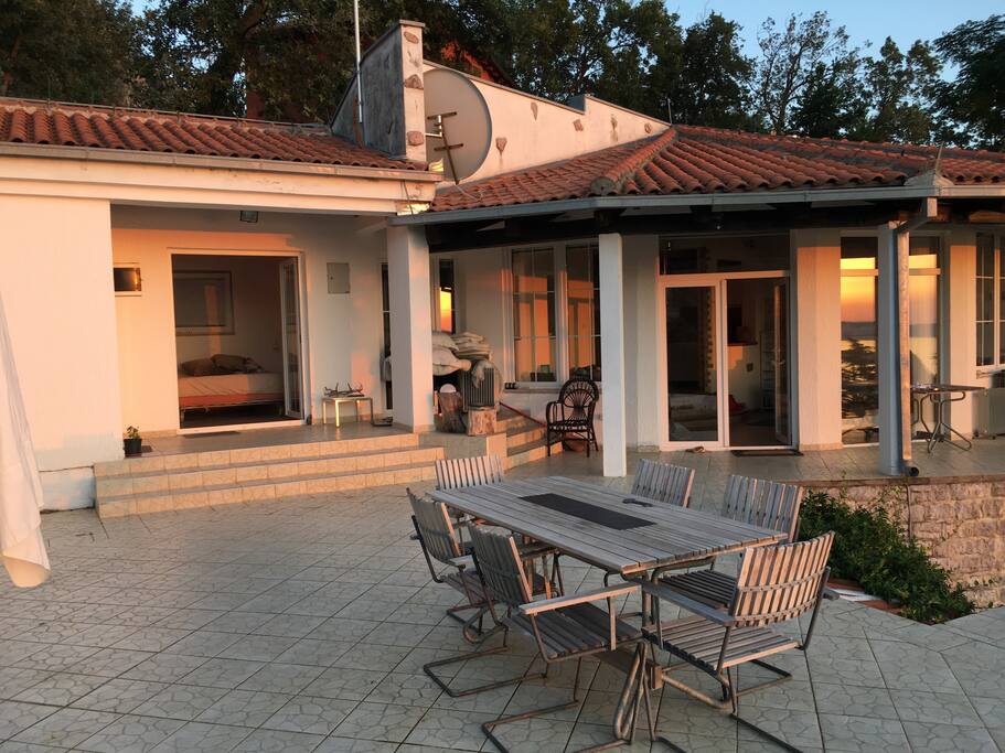 House seen from outside