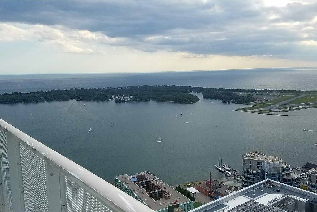 View from balcony
