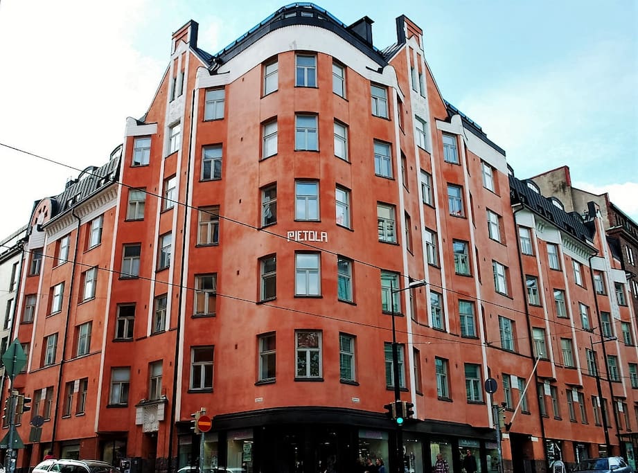 The Pietola building was built in the first years of 1900's