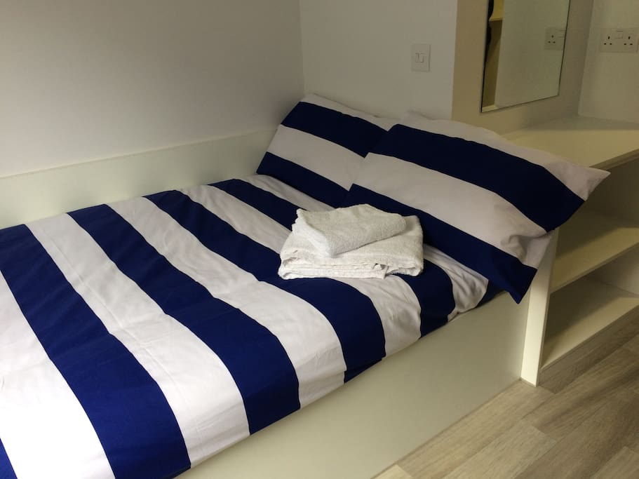 Spacious bedroom