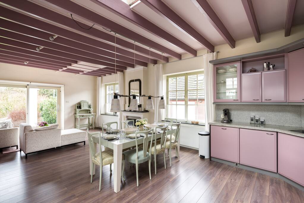 ruime lichte woonkeuken 38 m²