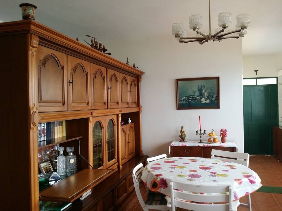 Living room and entrance