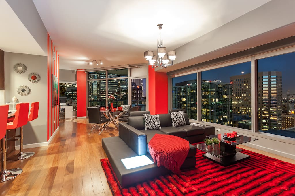 URBAN DOWNTOWN LA CITY VIEW PENTHOUSE + 5 BEDS - Apartments for Rent in
