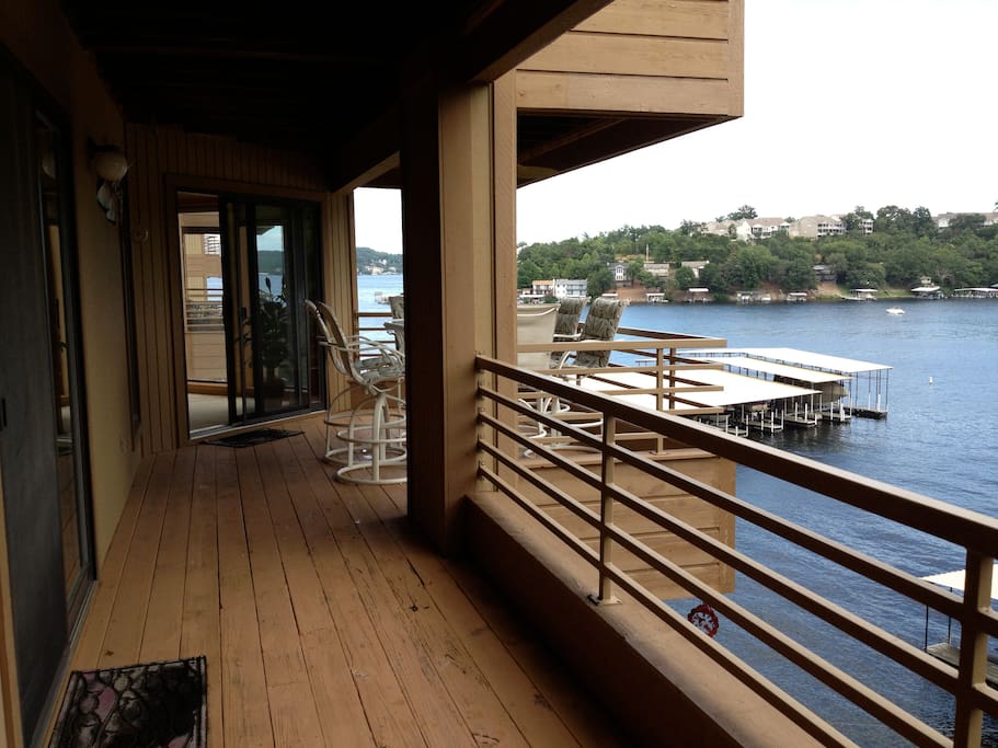 Large balcony