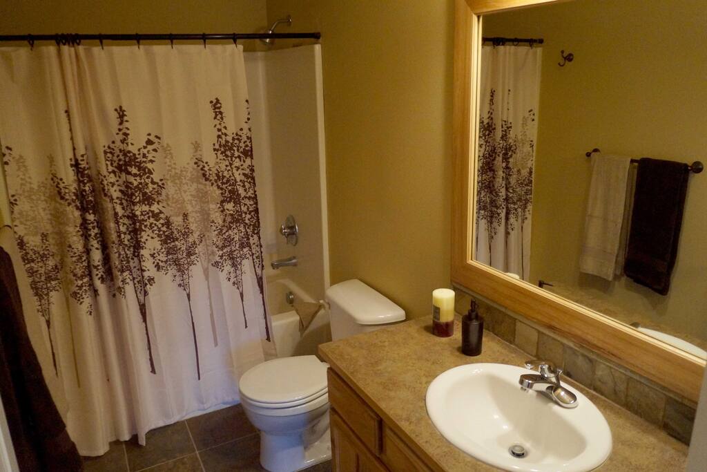 Private restroom directly attached to the room.