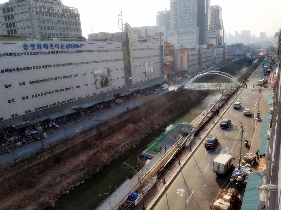 great Dongdaemoon district view!