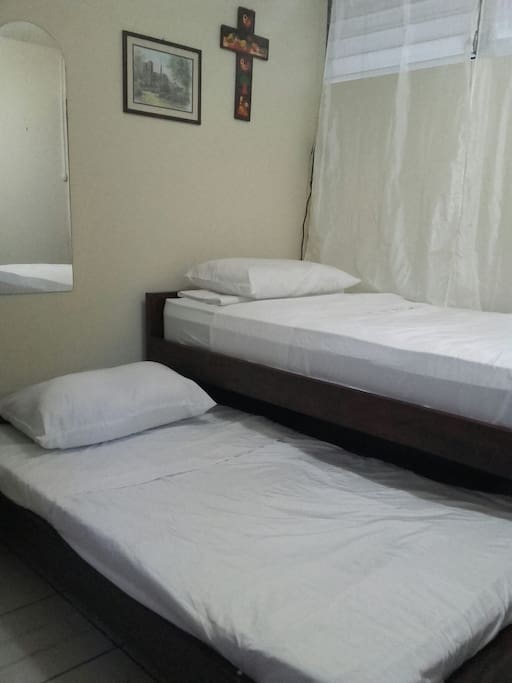 the bed is two in one (twin size)