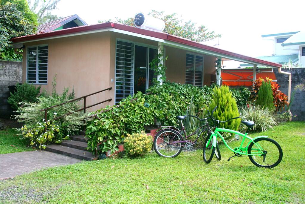 2 bikes for complimentary use