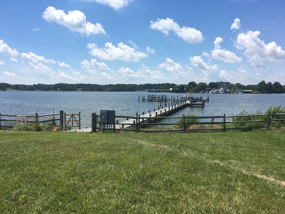 Estate View of Large Dock