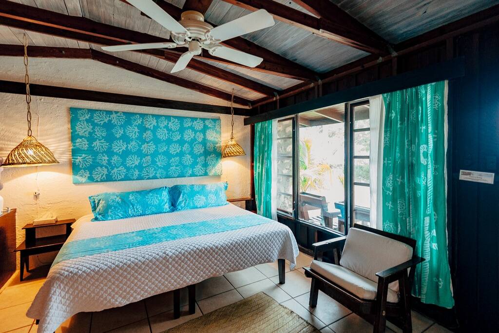 Private, beachfront cabin