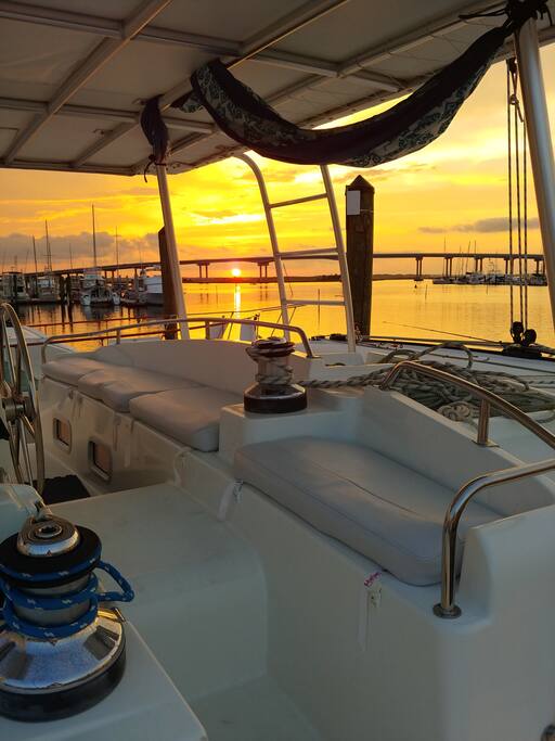View from dock