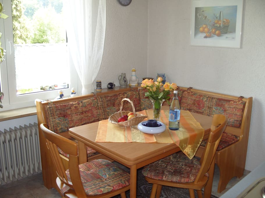 Sitzecke in der Küche