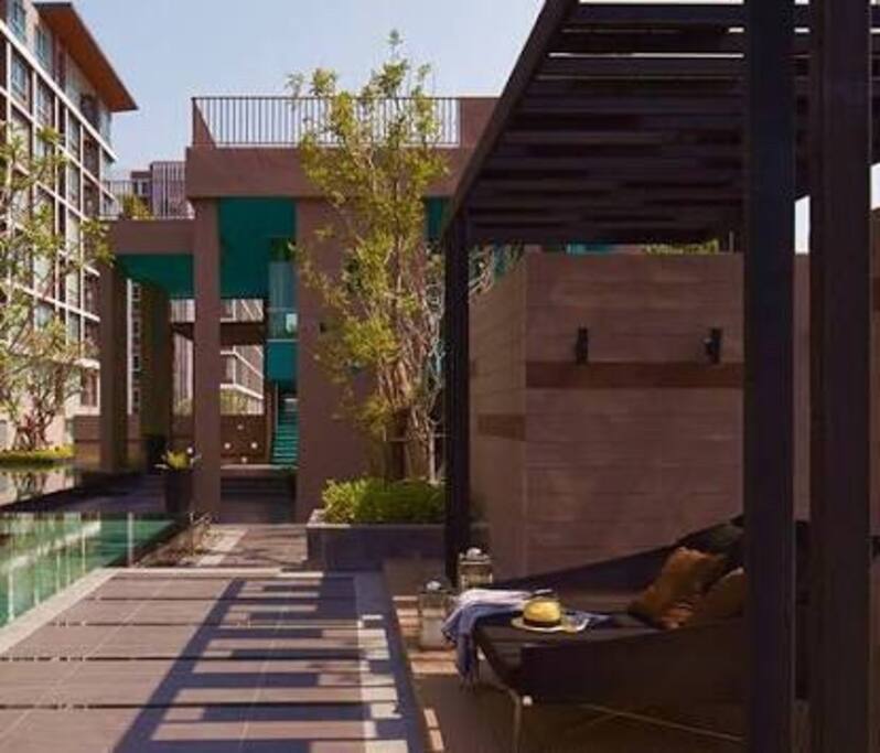 Swimming pool and Gym area