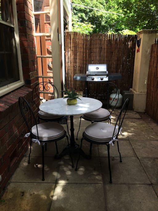 Patio and BBQ