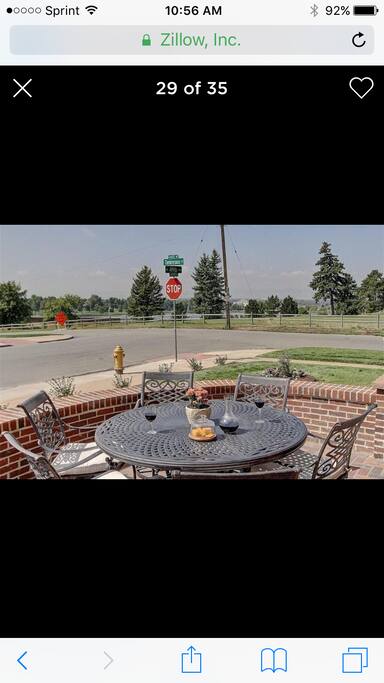 Outdoor patio
