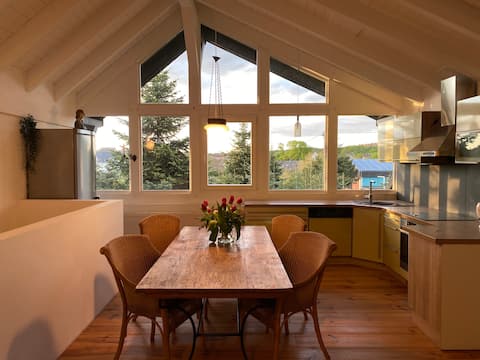 Vacation in the historic square timber-framed courtyard