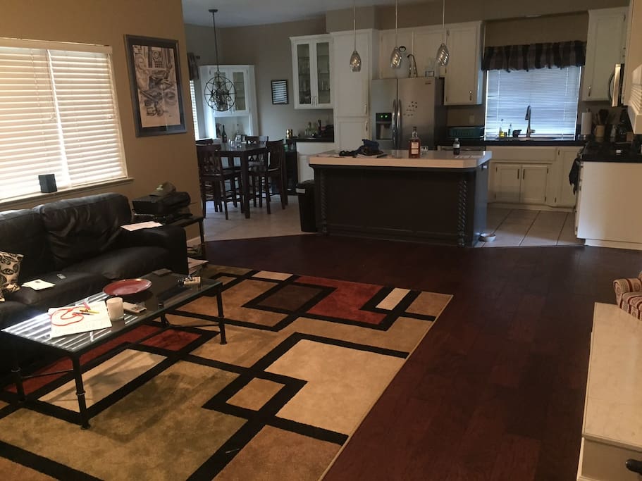 living room.