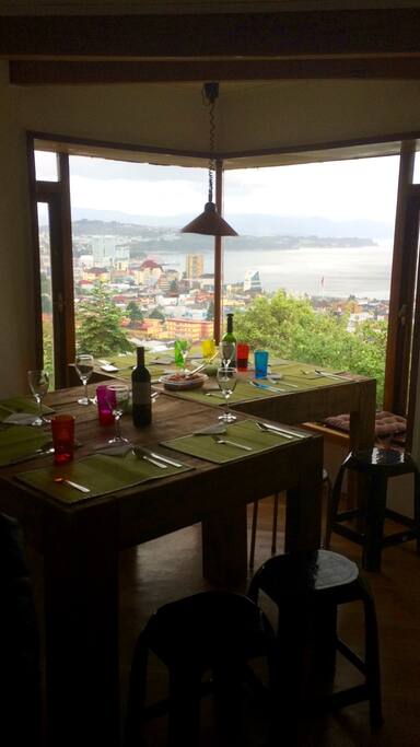 Cocina y comedor