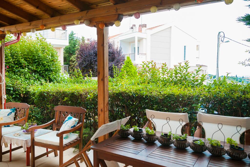 the garden