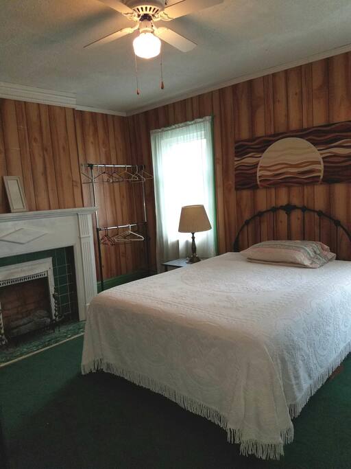 Upstairs queen bed