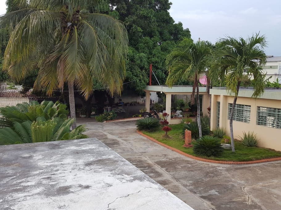 Zona ajardinada