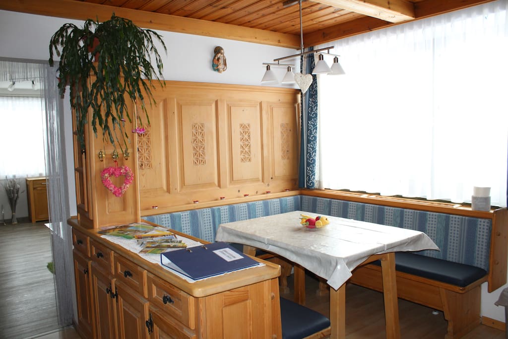 Essecke Küche im Landhausstil