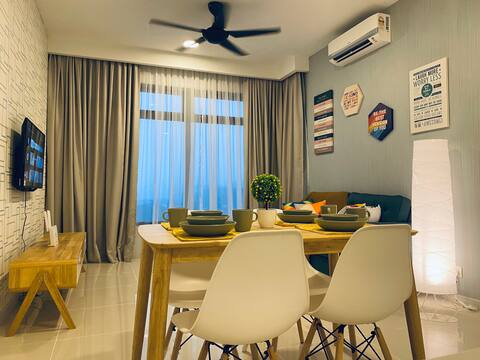 Stylish & Cozy 2 Rooms @ Serini Taman Melawati