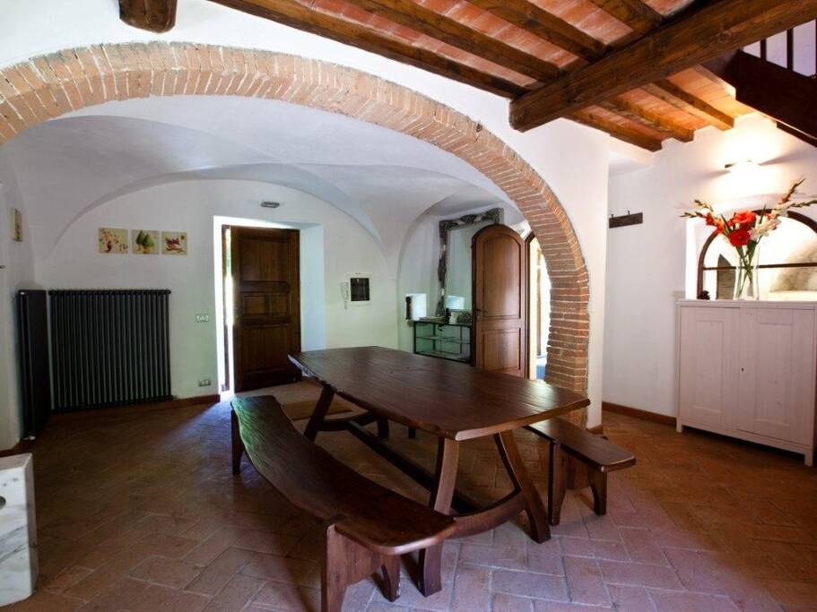 Large dining area.