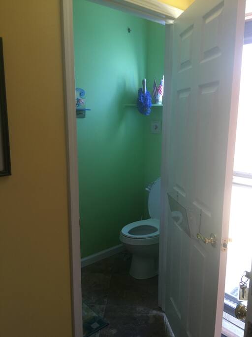 Powder room downstairs