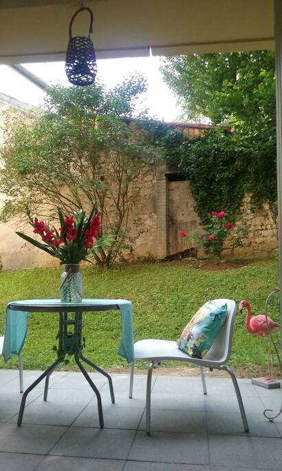 La terrasse au calme
