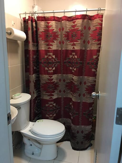 Clean restroom