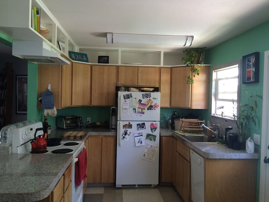 Kitchen with all the amenities
