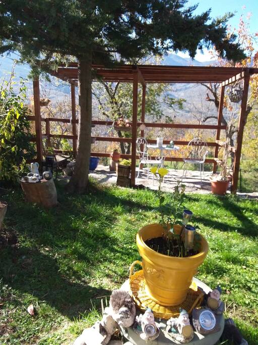 Solarium naturale in giardino