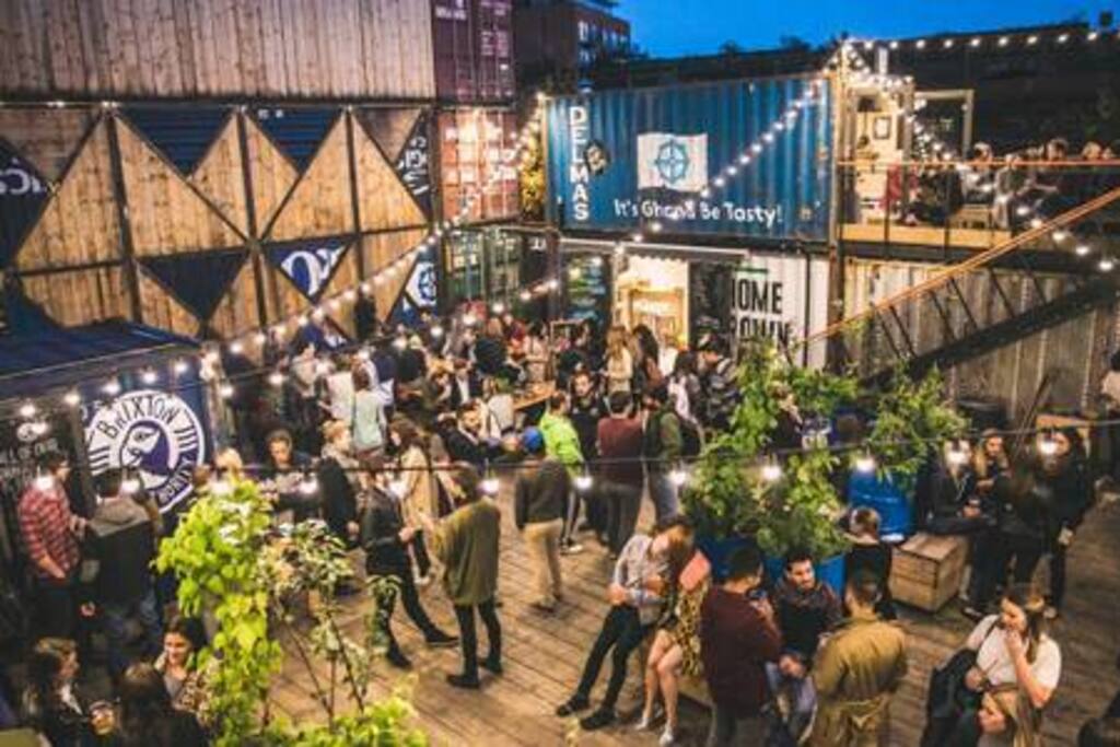 Brixton Pop (one minute walk)