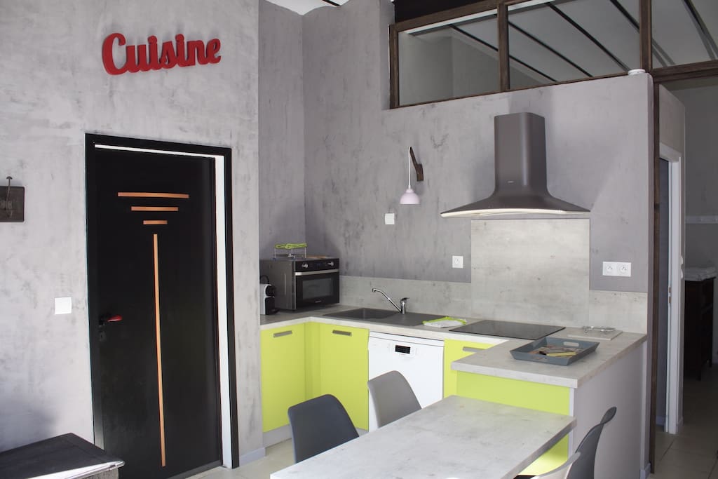 Cuisine entièrement équipée
