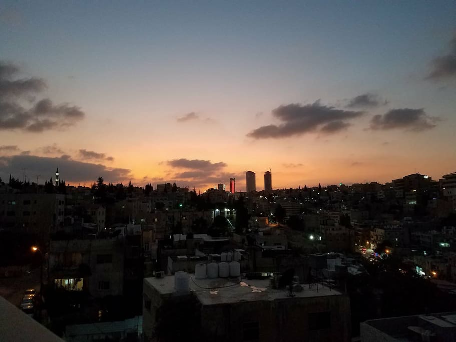 Relaxing Amman sunsets