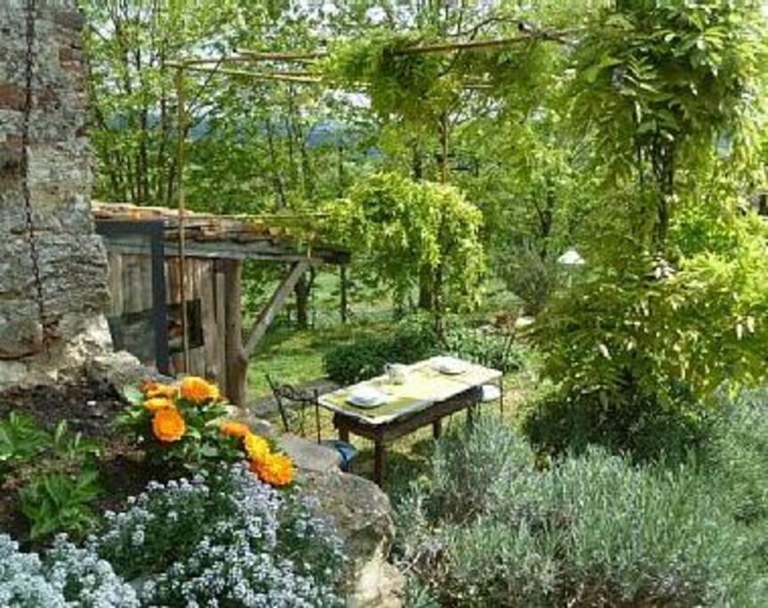 Uno spazio privato all'aperto