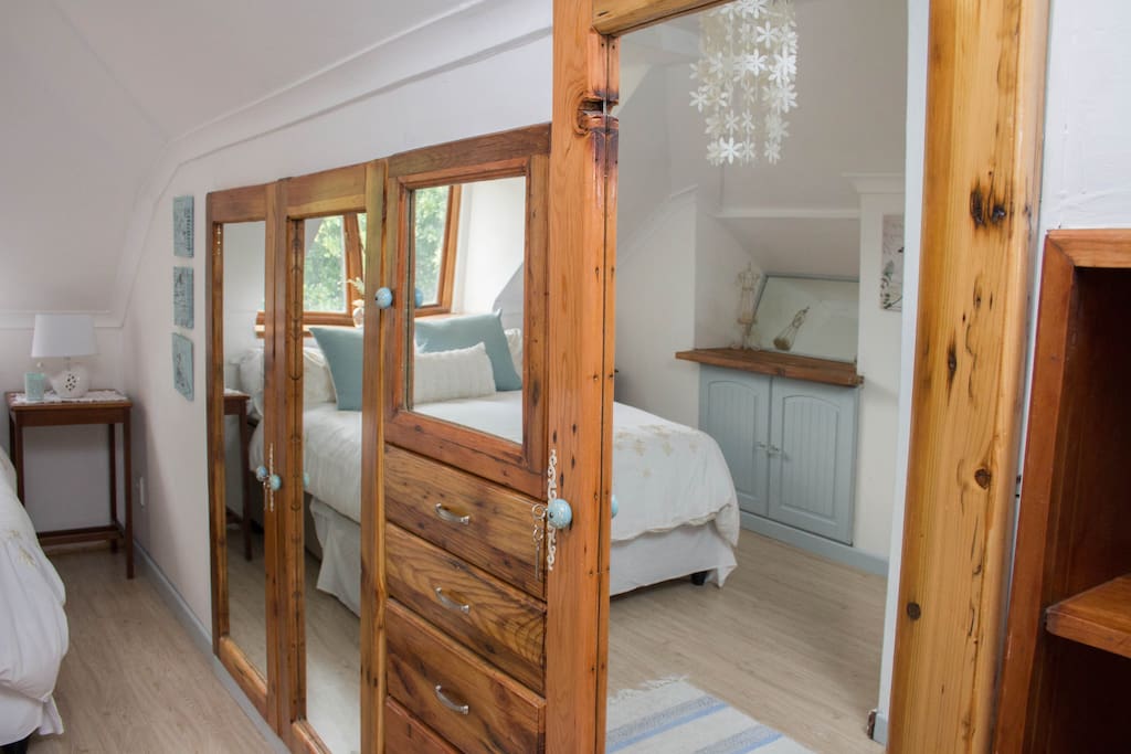 There is a lot of spacious cupboard space.
