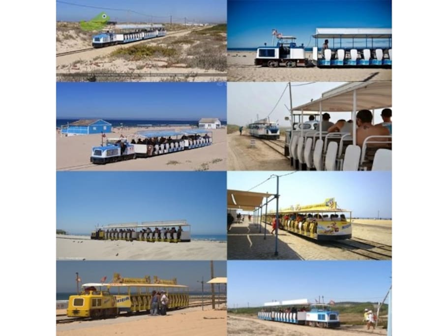 Beach Trains 10 min walk