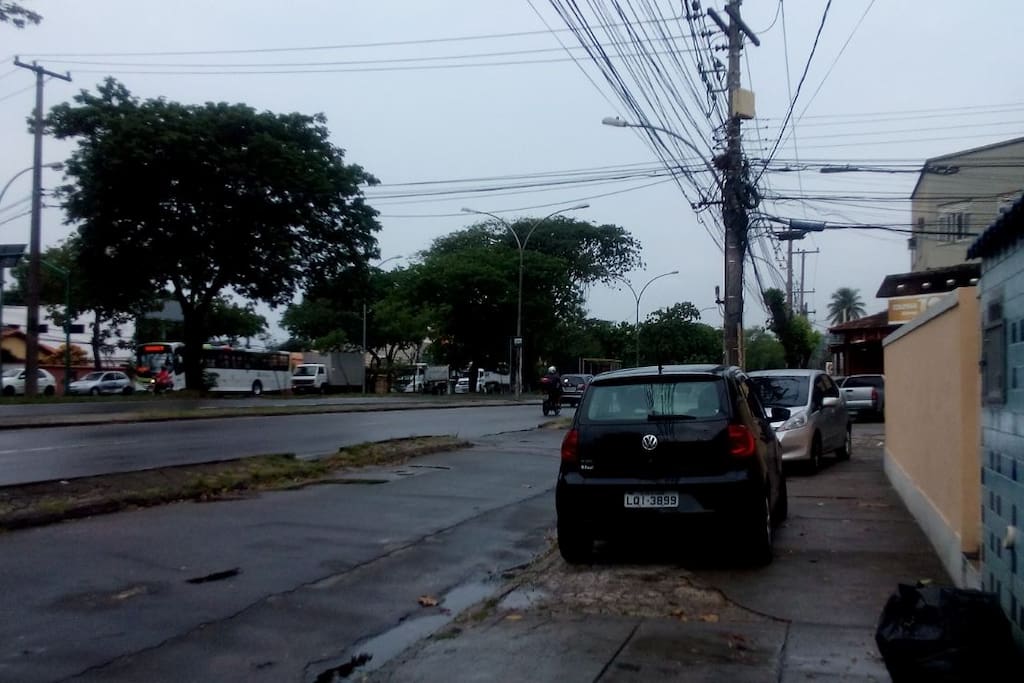 Proximidade da casa para pegar transportes públicos