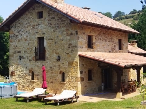 Rural house "the SALCE and the DONKEY"